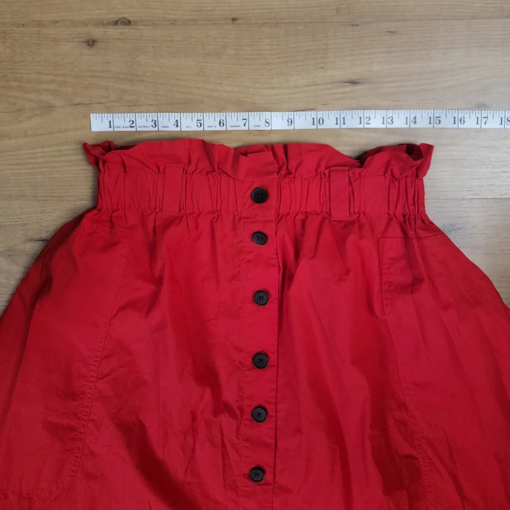 EVERLANE The Easy Button-Front Skirt - Picture 11 of 12
